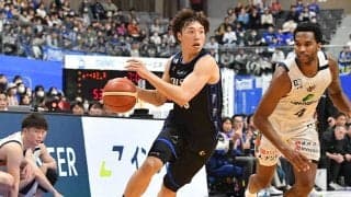 B1三河の西田優大が脳震とうで戦線離脱…23日・琉球戦で頭を強打し負傷交代