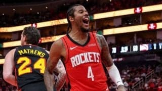 J.グリーンの活躍でロケッツがホークスを撃破…ここ11試合で10勝をマークしウェスト2位に浮上