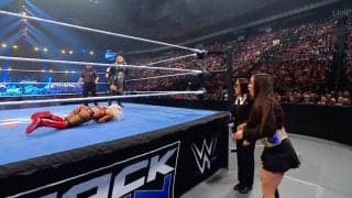 100キロ超“可愛い怪獣”女子レスラーの衝撃技に味方も「ドン引き」…圧倒的体格差の小柄レスラーを“投げ捨てた”可愛くない瞬間「音ヤバい」