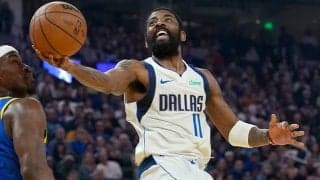 カイリー・アービングの手術成功とマブスが発表…前十字靭帯断裂で今季絶望