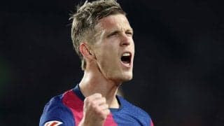 負傷交代のダニ・オルモは2週間の離脱か、フリック監督は｢この試合をプレーするには最高の日ではなかった｣と悔やむ