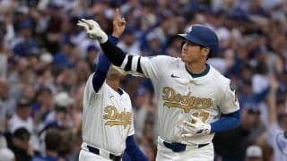 大谷翔平、2戦連発2号「いいところで打てた」　開幕3連勝に貢献「連覇が一番の目標」
