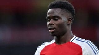 サカがハムストリング断裂の大ケガから3カ月の離脱を経てフルアム戦で復帰か