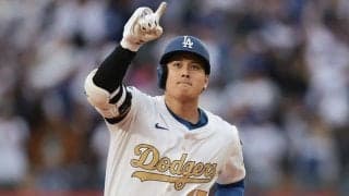 軽打なのに…大谷翔平が逆方向HRで残した“衝撃”　ハリウッド俳優は大興奮「いい感じだ！」