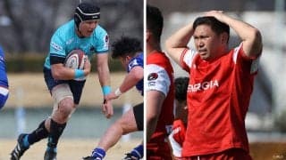 今日も今日とてラグビーができる幸せをかみ締めて。二人は試合開始の合図を待つ