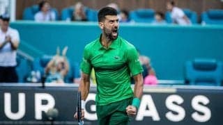 ジョコビッチにまた新たな記録。フェデラーを抜く史上最年長でのマスターズ4強[マイアミ・オープン]