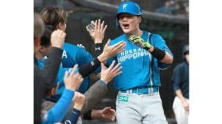 清宮幸太郎が特大先制ソロ「試合の流れが打たせてくれた」　初の開幕戦アーチ、今井ガックリ