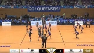 女子バレー、期待の新人が元人気スター選手に“そっくり”と話題 豪快バックアタック連発の次世代エースに反響続々