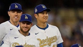 大谷翔平、チャンピオンリング贈呈式で笑顔　世界一の興奮再び、“大トリ”を飾る