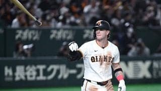 巨人新助っ人キャベッジ、2戦連発3ラン　東京ドーム騒然…開幕戦に続く躍動