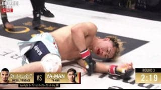 YA-MAN、タオル投入の衝撃TKO負け 剛腕ミゲールに3度のダウン喫する