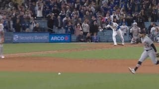 なんだこれは…！？ 大谷翔平、弾丸ヒットに“野手ショック”「火の玉かよ」 “爆速通過”する高速ゴロに「お手上げ状態」