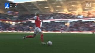 驚愕のスピード！イナズマ純也の超爆走→中村敬斗の体を張ったアシスト！日本人コンビの超絶カウンターが話題「伊東のスピードから生まれたビッグチャンス！」