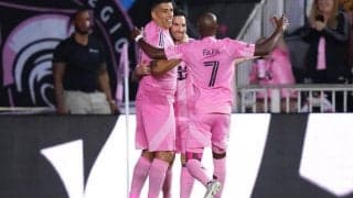 代表合流見送ったメッシが投入から2分でゴール、インテル・マイアミはイースタン・カンファレンス首位浮上