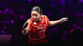 張本美和、世界10位の韓国エースに完勝で2冠に王手　申裕斌をストレート撃破で木原美悠とのダブルスに続くタイトル視界【WTTスターコンテンダーチェンナイ】