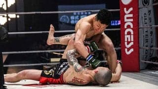 【RIZIN.50】24歳・木村柊也、わずか54秒で“5試合連続1R決着”TKO勝ち　轟音右フック→パウンドに会場どよめき