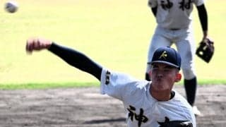 神村学園がプロ注目右腕など3投手の無安打リレーでコールド勝ち！【鹿児島】