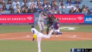 リベンジに期待！ 佐々木朗希、怪物の片鱗を見せた“奪三振シーン”　球速差のある変化球→外角高めに速球ズバン