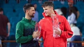 19歳メンシク、ツアー初優勝「特別な意味を持つ」。敗れたジョコビッチ「彼には明るい未来があると確信」[マイアミ・オープン]