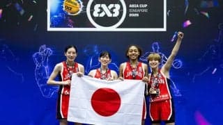 「FIBA 3x3 アジアカップ」日本代表女子が銀メダル獲得…男子の小澤はFIBA新記録の活躍