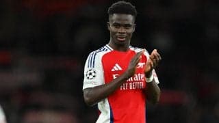 「我々の強力な武器の1つ」アーセナル待望のサカが戦列復帰、シーズン終盤の大事な時期に間に合いアルテタ監督「本当に嬉しい」