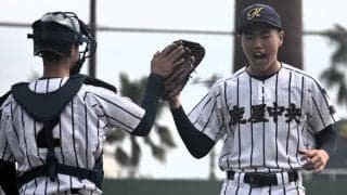 鹿屋中央のエースと４番が要所で活躍！強豪私学・鹿児島城西に完勝！【鹿児島】

