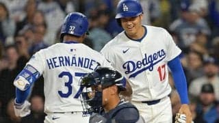ド軍が44年ぶりの開幕6連勝　大谷は両リーグ最多9得点、3三振も2戦連続盗塁