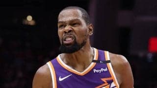 サンズに大打撃…ケビン・デュラントが足首負傷し1週間欠場、逆転PS進出に黄色信号