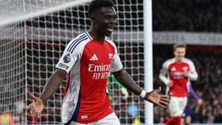 復帰サカのゴールが決勝点！　ガブリエウ負傷もアーセナルがロンドンダービー連勝！【プレミアリーグ】