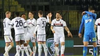 ボローニャがエンポリに敵地で3発快勝、決勝進出へ大きく前進【コッパ・イタリア】