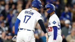 ベッツが3号劇的逆転弾、本拠地大熱狂　大谷翔平のヒットが口火…CY賞左腕を攻略