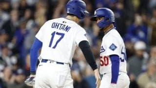 ベッツが自身のミスを帳消しにする逆転2ラン！大谷翔平が右前打で口火　最強1・2番コンビで開幕7連勝へ