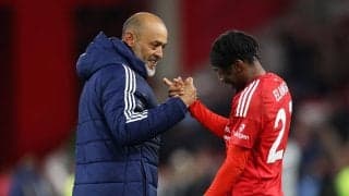 「懸命な努力と献身の表れ」ユナイテッドを撃破のフォレスト、ヌーノ監督はサポーターに感謝「彼らのおかげ」