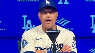 大谷翔平の“巧打”をロバーツ監督評価「決め球を捉えた」　逃さなかったCY賞左腕の一投
