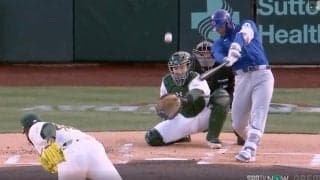 どこまで飛ばす…！？ カブス鈴木誠也、“弾丸バックスクリーン直撃弾”「エグい」 完璧すぎる特大アーチに球場騒然「マンガかなw」「和製トラウトやん」