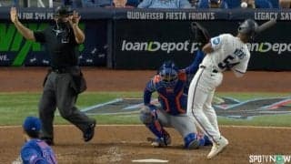 何が起きた？ メッツ千賀滉大、“想定外のハプニング”「怖すぎる」ピッチクロック違反→審判の制止が間に合わず…頭部付近に危険球通過 