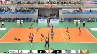 女子バレー、身長150cm“守護神”の守備範囲がエグい！ ワンハンド→ダイビング…落ちないレシーブに反響