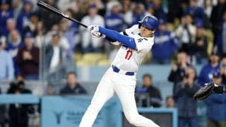 大谷翔平、“魚雷バット”は当面使わず「今のバットで満足」「いいフィーリング」