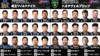 両軍ともフレッシュなメンバーが勢いを生むか。今季2回目のワイルドナイツ×ヴェルブリッツは競る予感