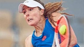  引退から復帰、いきなり8強 