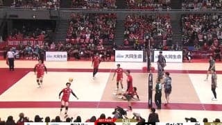 もはやバレーではない…華麗な足技！ 人気選手が見せたファン垂涎の“キック技術”が話題