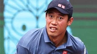 錦織圭 棄権理由は「背中上部負傷」