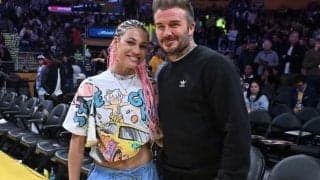 レイカーズvsウォリアーズにJ-HOPEやベッカムなど豪華ゲストが集結…ロッドマン娘も登場