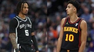 3月の月間最優秀新人賞にスパーズのキャッスル、ホークスのリザシェイが選出