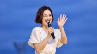 【東京ダービー】中村アンがプレゼンターとして登壇…「風を感じてレースを楽しみたい」