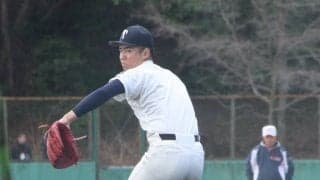 高卒プロ志望の大阪桐蔭の剛腕が2回無失点の好投！直球の質を求め、この冬は回転数向上！