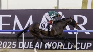 【ゴドルフィンマイル】日本のカズペトシーンが3着…米レイジングトレントがV