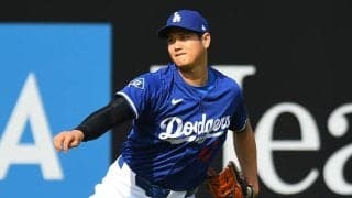 大谷翔平のブルペン投球に敵地“スタッフ”も集結　仕事を止めて撮影するほどの注目度