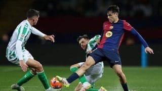 バルセロナvsベティスの絶好調対決は互いに譲らずドロー決着…【ラ・リーガ】