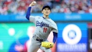 佐々木朗希、自己最長5回途中4K、1失点 初勝利目前で無念の降板 ドジャースは2本のHRで逆転勝利